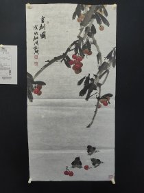 冯凯旋，136*68厘米，中国女画家协会常务理事国画。
