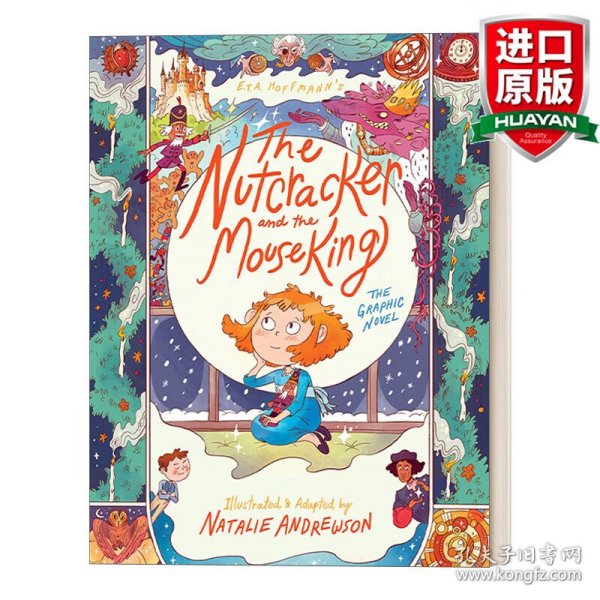 英文原版 The Nutcracker and the Mouse King  胡桃夹子和老鼠国王 儿童经典童话  精装漫画版 英文版 进口英语原版书籍