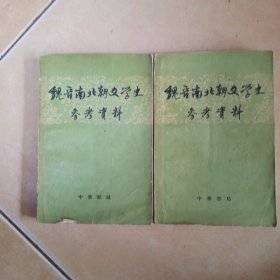 魏晋南北朝文学史参考资料..上下.......A11