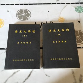 伤寒大论坛 上中（两本合售）影印本