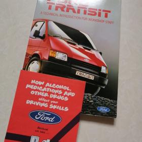 FORD TRANSIT福特汽车1986配件目录（附一个小画册子）