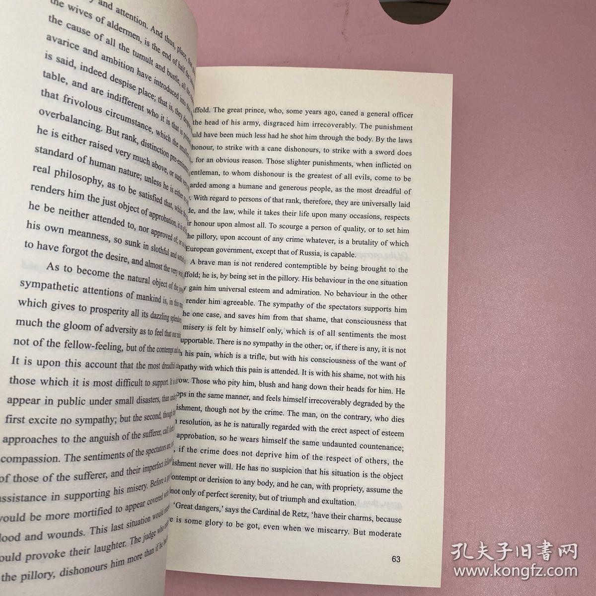 The Theory of Moral Sentiments【实物拍照现货正版】