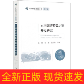 云岭旅游规划丛书第二辑——云南旅游特色小镇开发研究