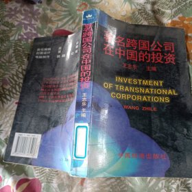 著名跨国公司在中国的投资