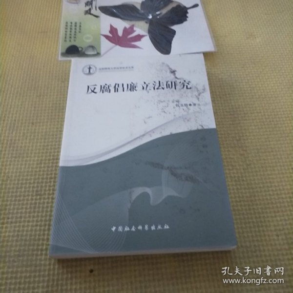 沈阳师范大学法学学术文库：反腐倡廉立法研究