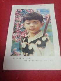 年画缩样散页：武坛新苗（年画）