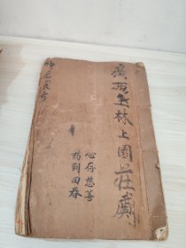 广西玉林上园壮典，中医书手写本，看图自鉴
