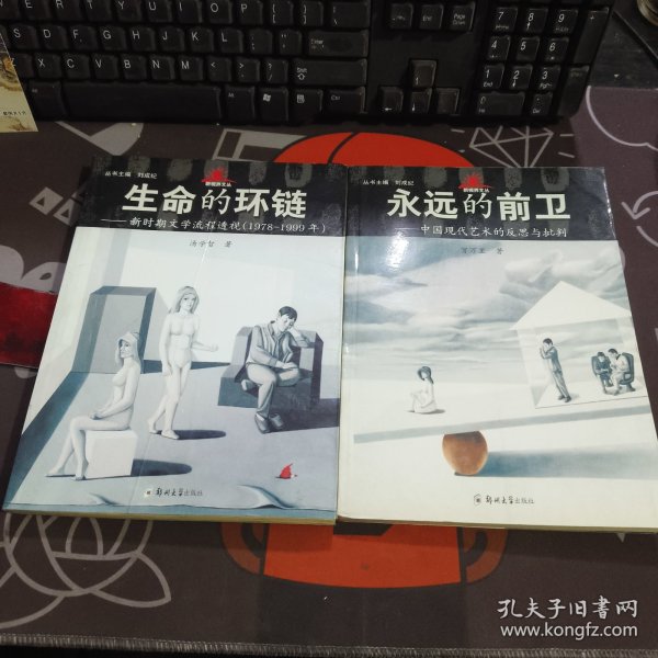 新视界文丛：梦幻之城 当代城市审美文化的批评性考察+永远的前卫 中国现代艺术的反思与批判（2册合售 一版一印）有瑕疵