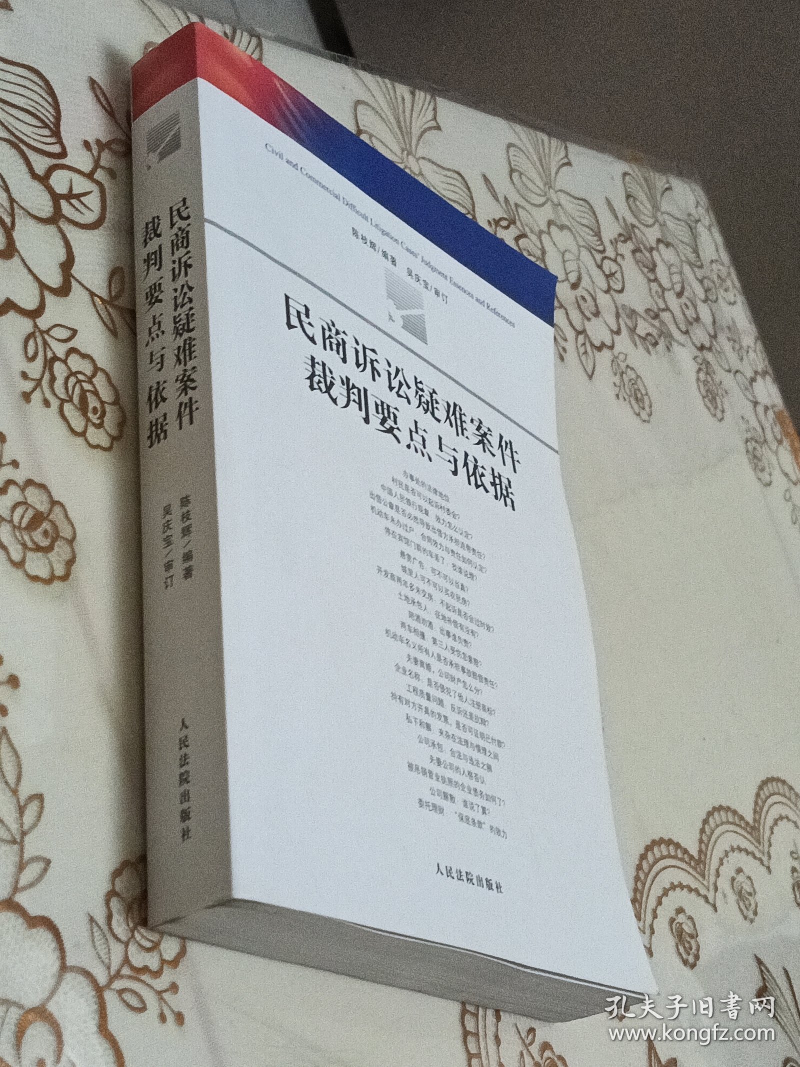 民商诉讼疑难案件裁判要点与依据