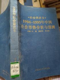 1995年社会蓝皮书