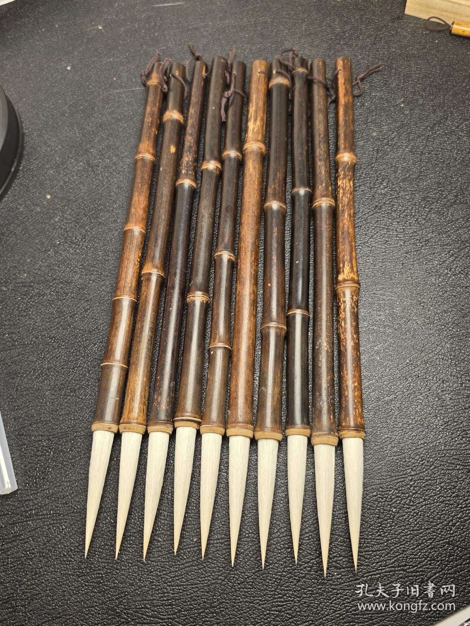 老黄竹羊毫小长锋写篆隶超级好用，口径1.0厘米，出锋6.0厘米，口径1.0