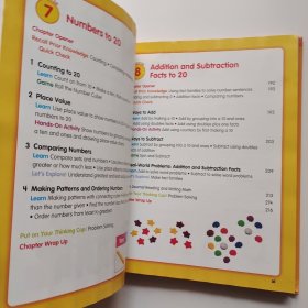 Math in Focus：Singapore Math by Marshall Cavendish 1A精装内页干净