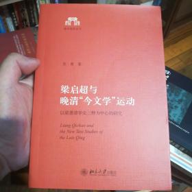 梁启超与晚清“今文学”运动 以梁著清学史三种为中心的研究