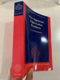 现货 The Algebraic Eigenvalue Problem (Numerical Mathematics and Scientific Computation) 英文原版  代数特征值问题  J.H.威尔金森