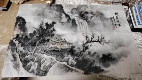 姜寿民山水画