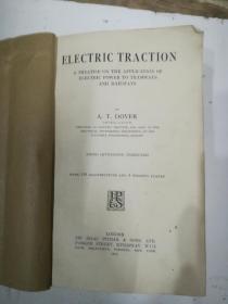 1922年ELECTRIC TRACTION电力牵引（英文版）