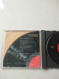 1CD:  MAURICE  RAVEL   SAMSON FRANCOIS （碟片无划痕）