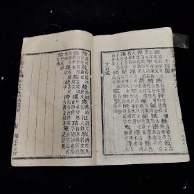 《古音附录 古音丛目》总纂升庵合集 零种 ，卷187、188，二卷，线装一册全，清光绪八年新都王鸿文堂刻本，新都杨慎著，同里郑宝琛纂辑，同里王文林编次，天彭李守福 繁江郭宗仪仝校，