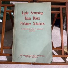 light scattering from dilute polymer solutions