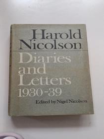 Harold Nicolson:Diaries and Letters1930-39（哈罗德·尼科尔森：日记和信件1930-39）英文版