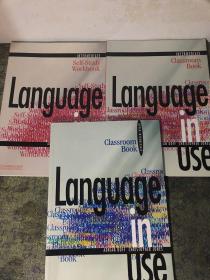 Language in Use Intermediate ：Teacher's Book + Classroom Book 3本合售