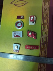 毛主席万岁章6只不同