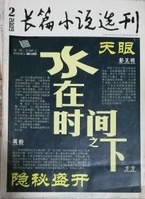 《长篇小说选刊》2009年第2期（方方《水在时间之下》彭见明《天眼》蒋韵《隐秘盛开》）