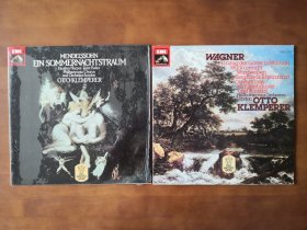 门德尔松仲夏夜之梦 瓦格纳序曲选 黑胶LP唱片双张 包邮