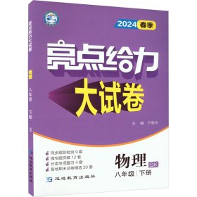 亮点给力大试卷 物理 8年级 下册 SK 2024