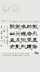 马广文书法