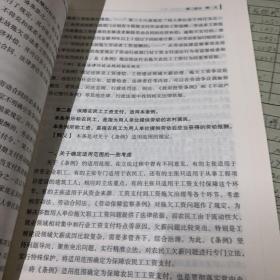 保障农民工工资支付条例  释义