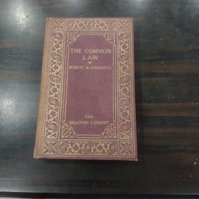 【192X年英文古董书】《THE COMMON LAW》,外封烫金压花