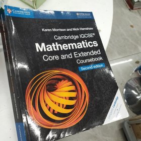 Cambridge IGCSE Mathematics Core and Extended Coursebook
