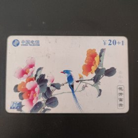中国电信 200电话卡 SX-200-27-（5-2）花开富贵.