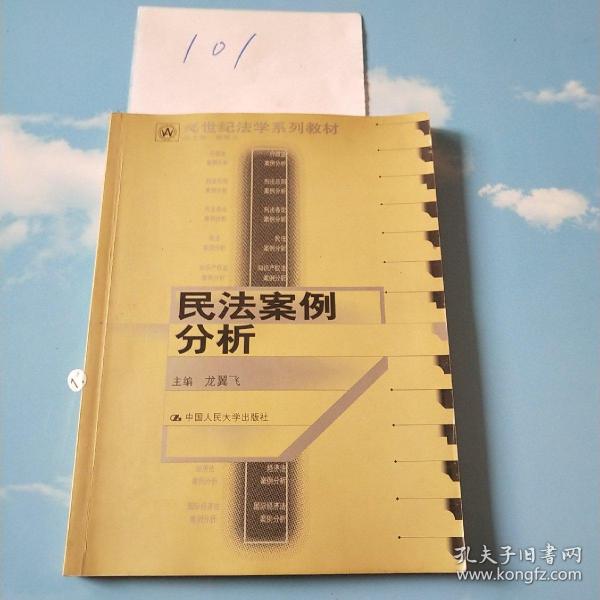 21世纪法学系列教材：民法案例分析