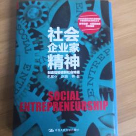 社会企业家精神——创造性地破解社会难题