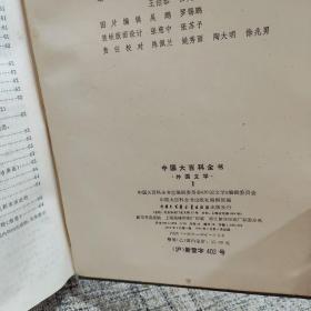 中国大百科全书·外国文学 2