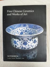伦敦苏富比 1997年12月2日 重要中国瓷器  玉器 艺术品专场