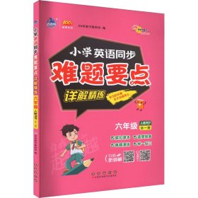 小学同步难题要点详解精练 英语人教PEP六年级