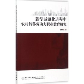 新型城镇化进程中农村转移劳动力职业教育研究