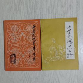 安徽历史人物、安徽文史资料选辑，2本合售(马列主义在安徽的传播、安徽地方党团组织的建立、第一次国共合作在安徽、北洋军阀统治下的安徽、大革命时期安徽的历史人物……)