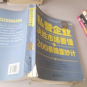 私营企业决胜市场要懂的200条锦囊妙计（成功金版）