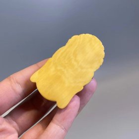 老雕“观音”牌子吊坠