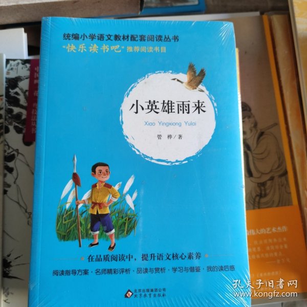 统编版快乐读书吧指定阅读六年级上（套装全3册）童年+爱的教育+小英雄雨来