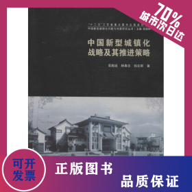 中國(guó)新型城鎮(zhèn)化戰(zhàn)略及其推進(jìn)策略 9787564148942