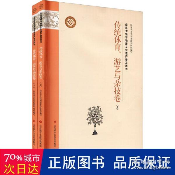 山东省级非物质文化遗产普及用书传统体育、游艺与杂技卷(全2册)