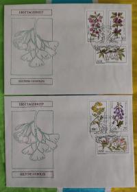 德国邮票 首日封 东德1981年珍贵树种  11