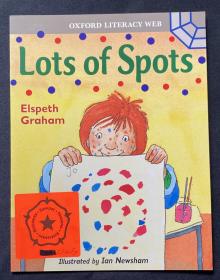 Lots of spots 平装 儿童英文绘本 原版英文绘本 分级 九成新 oxford literacy web