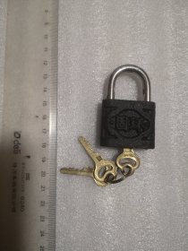 六七十年代，“环固”牌锁，新锁未使用，