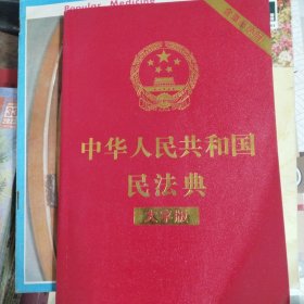 中华人民共和国民法典（大字版32开大字条旨红皮烫金）2020年6月新版